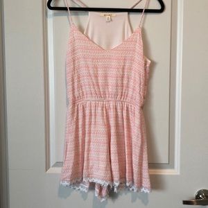 Francesca’s Pink Romper